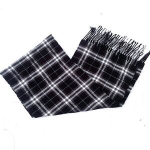 Men’s Plaid Scarf 